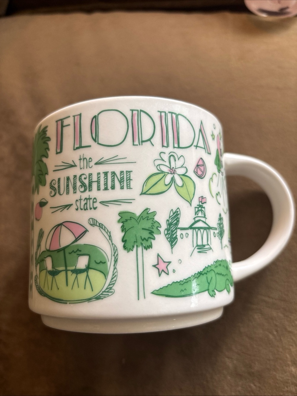 Starbucks Florida BEEN THERE Series Sunshine State Mug Collectors RARE Perfect